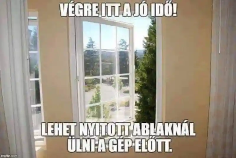 Végre itt a jó idő