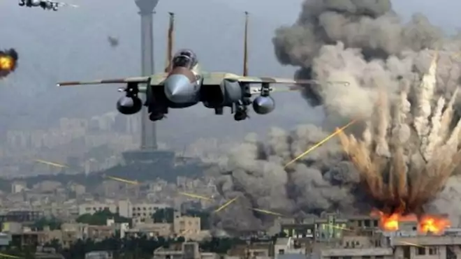 izraeli légicsapás
